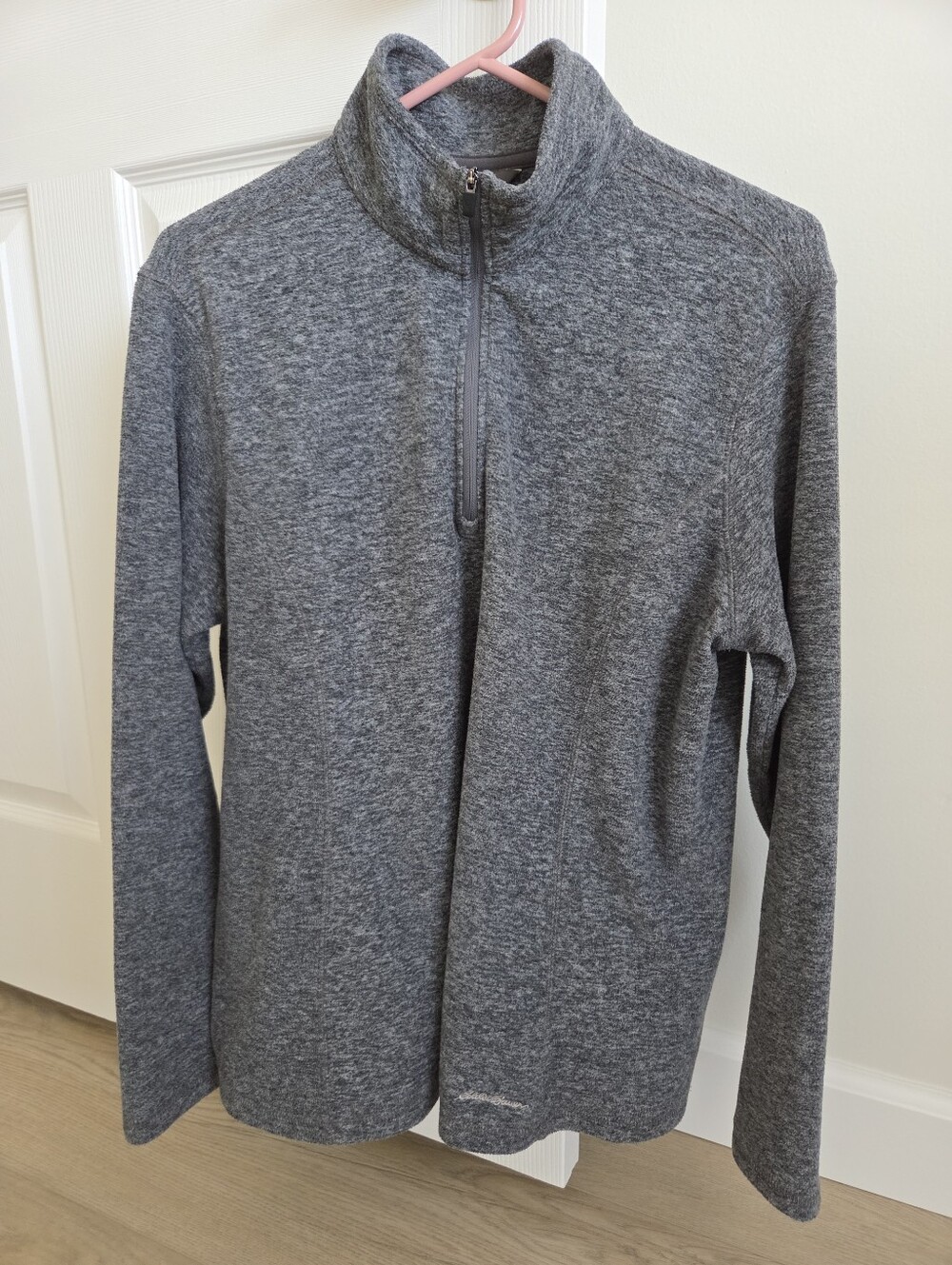 Edsdie Bauer Womens Fleece Quarter Zip Size XL